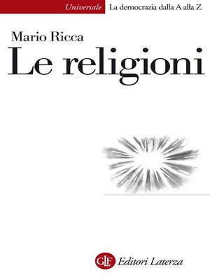cover image of Le religioni